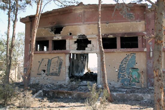 Syrian army cleans out Aleppo military school premises of terrorists