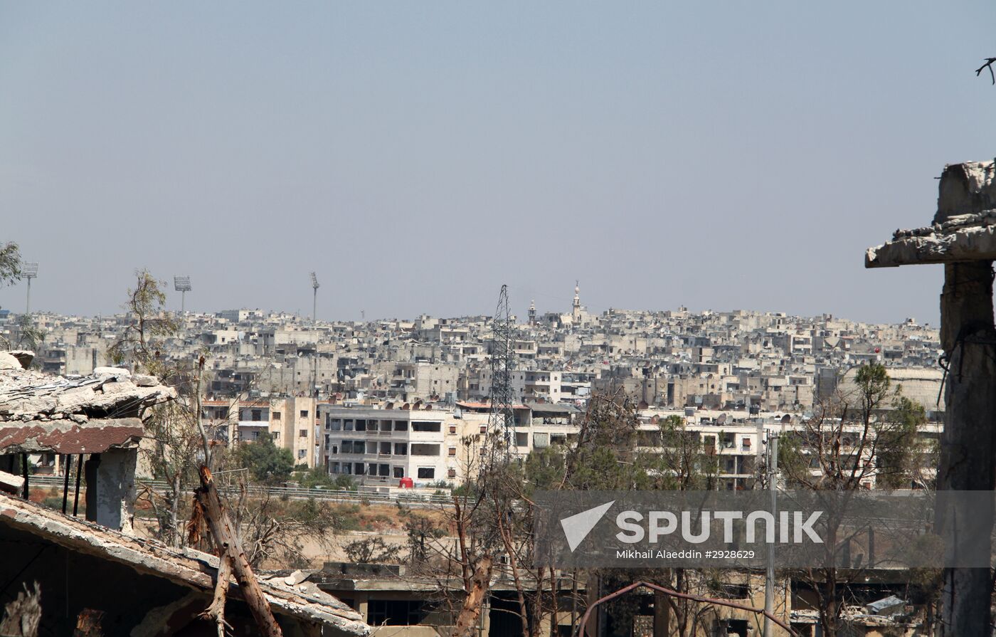 Syrian army cleans out Aleppo military school premises of terrorists