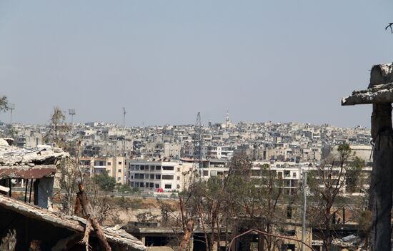 Syrian army cleans out Aleppo military school premises of terrorists