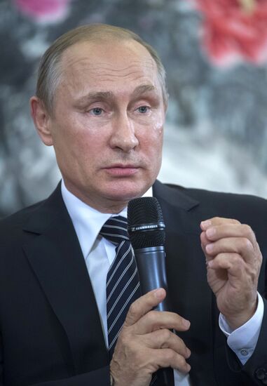 Russian President Vladimir Putin visits China. Day Three