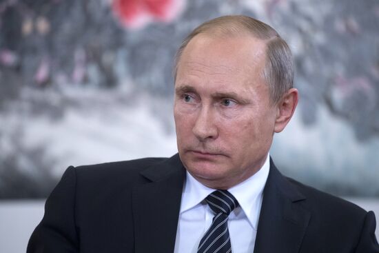 Russian President Vladimir Putin visits China. Day three.