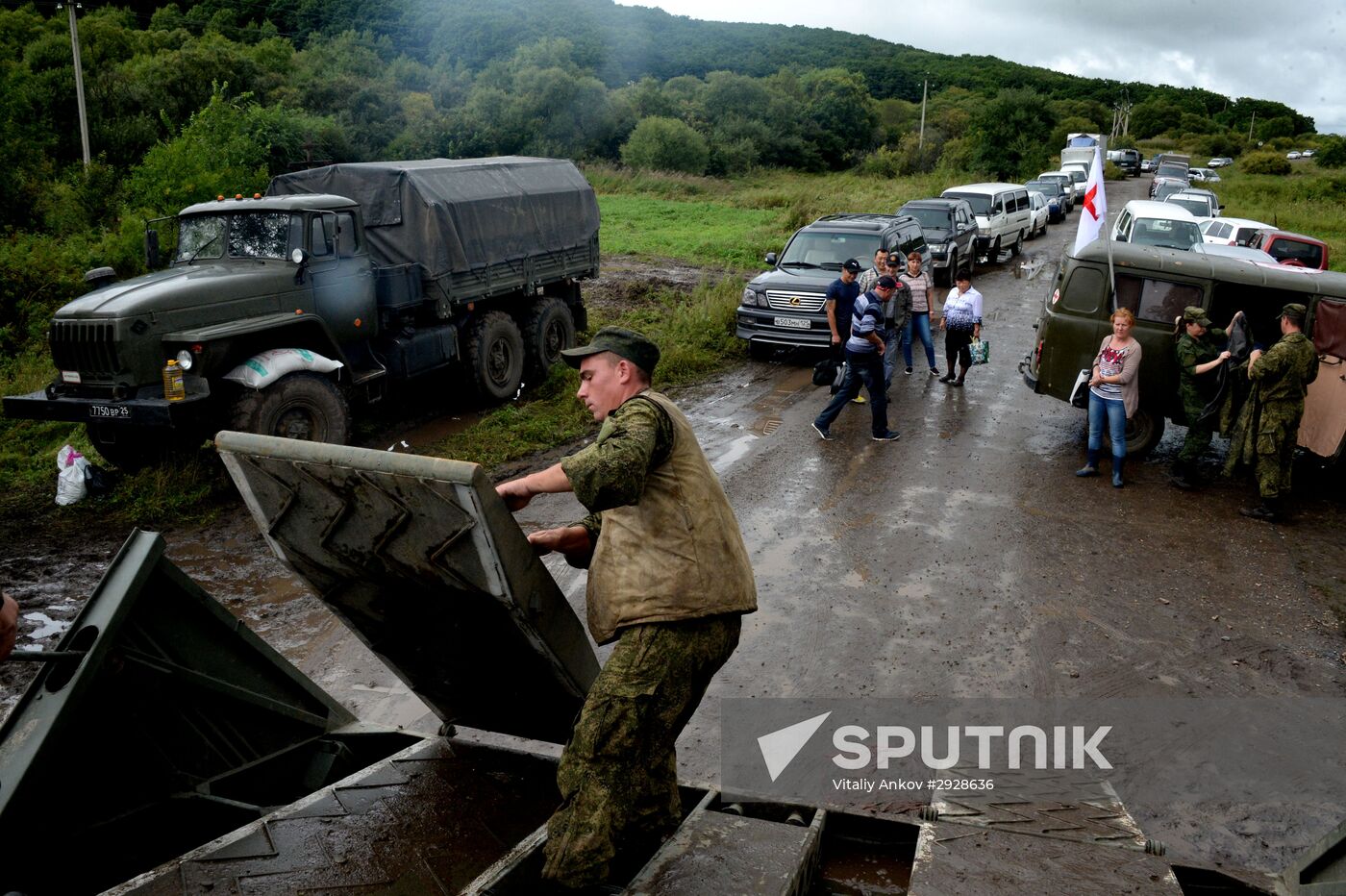 Aftermath of Primorye Territory floods