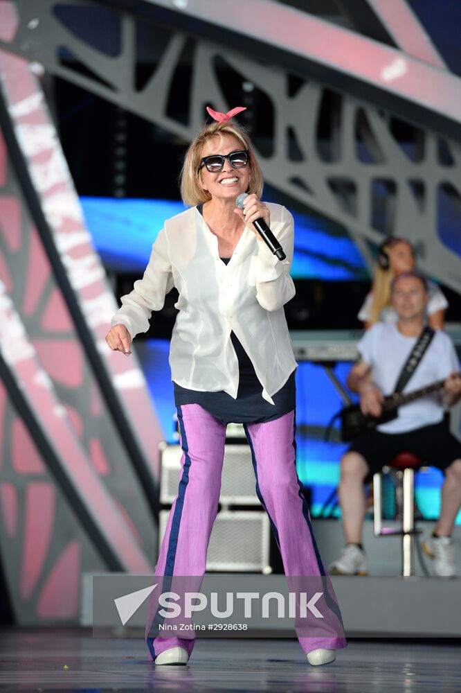 New Wave 2016 international contest of young pop singers. Day Three