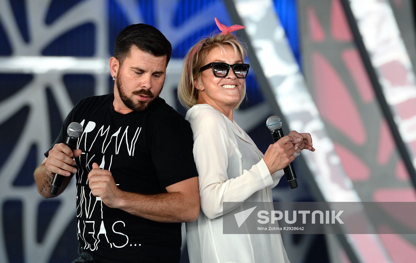 New Wave 2016 international contest of young pop singers. Day Three