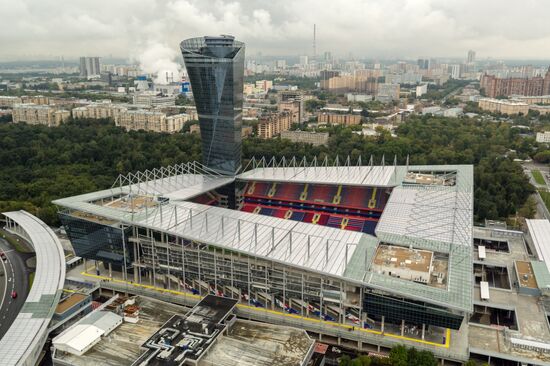 CSKA Arena before the opening
