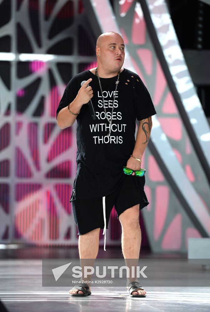 New Wave 2016 international contest of young pop singers. Day Three