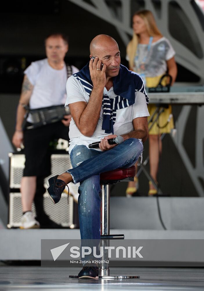 New Wave 2016 international contest of young pop singers. Day Three