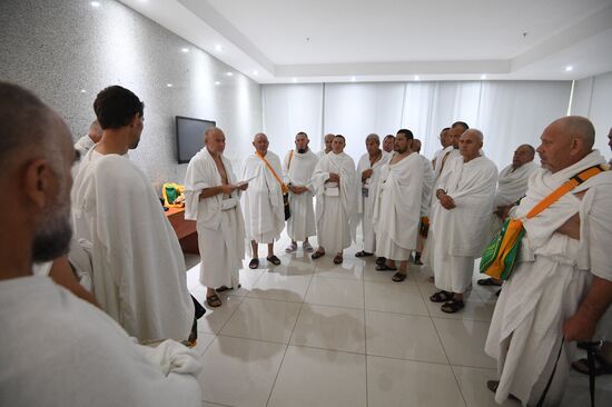 Pilgrims in Mecca