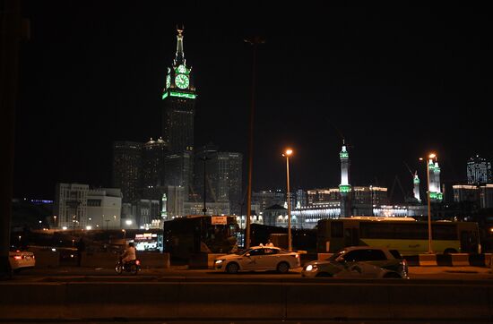Pilgrims in Mecca