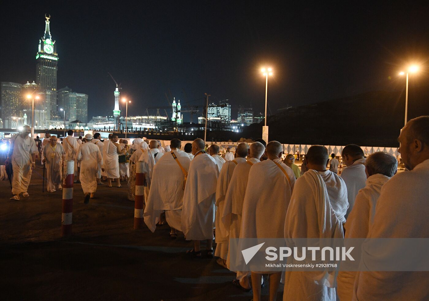 Pilgrims in Mecca