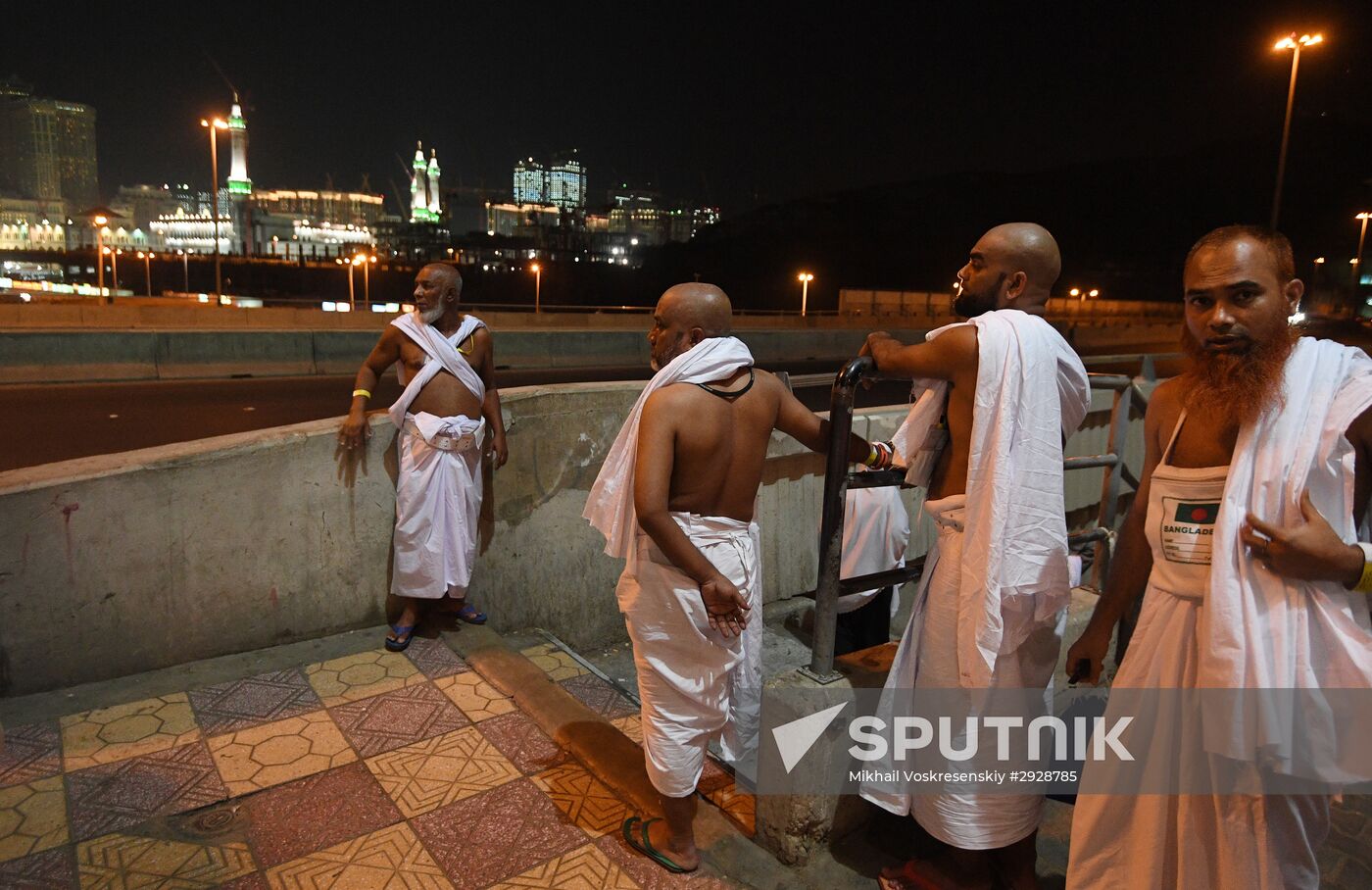 Pilgrims in Mecca