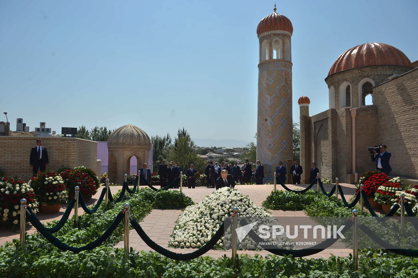 President Vladimir Putin visits Uzbekistan