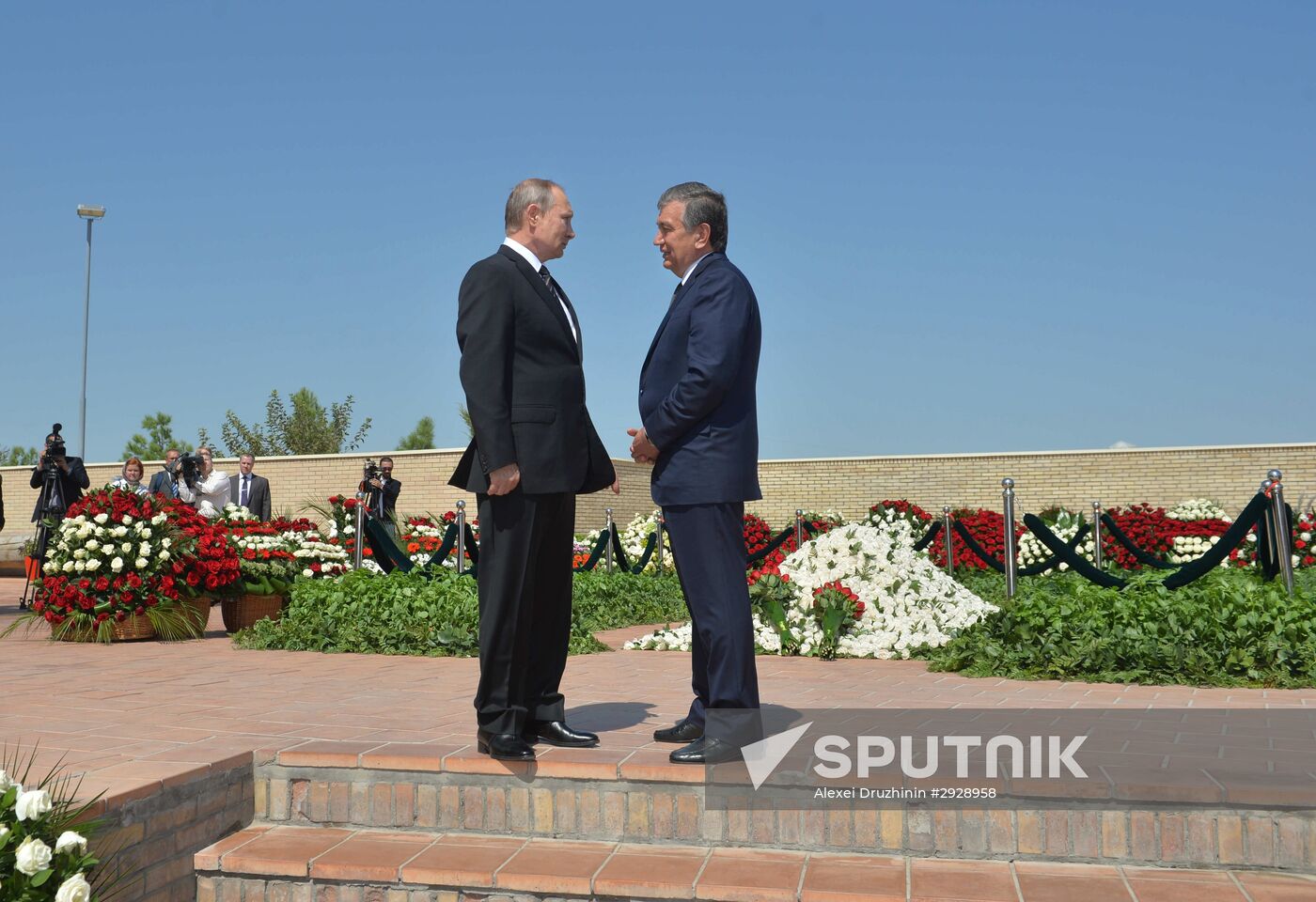 President Vladimir Putin visits Uzbekistan