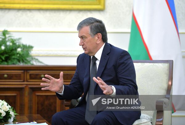 President Vladimir Putin visits Uzbekistan