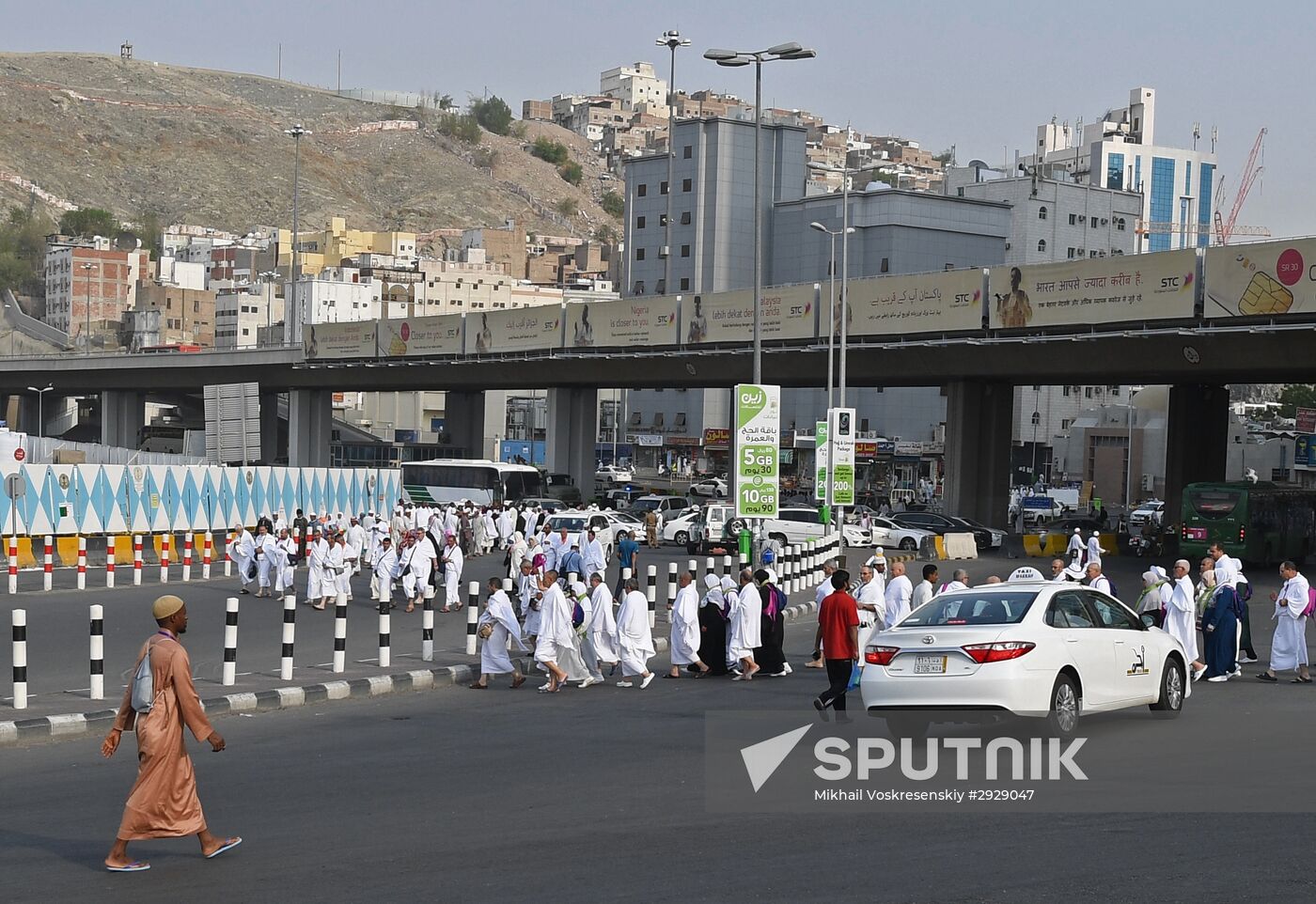 Pilgrims in Mecca