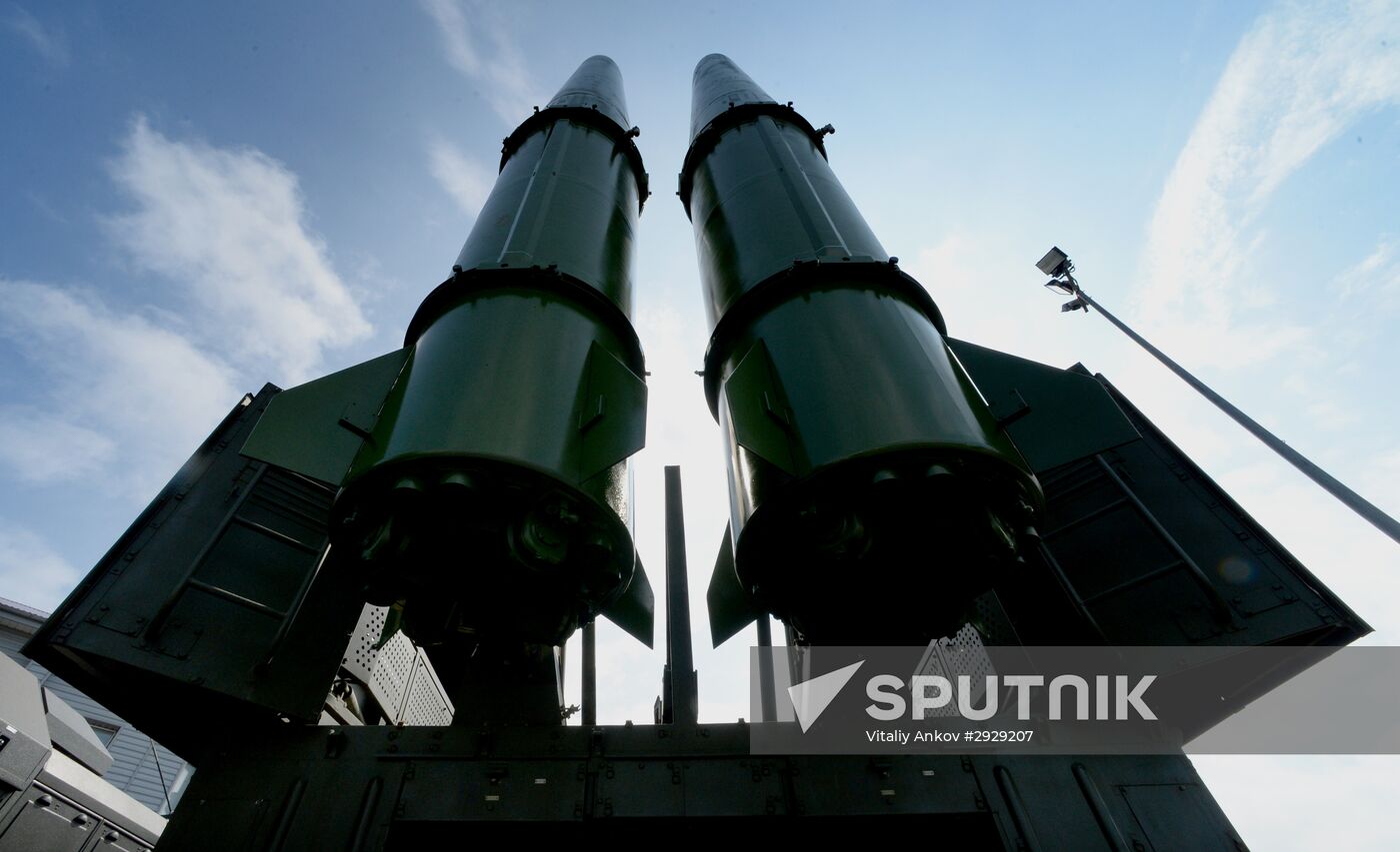 Opening of 2016 ARMY Military Forum in Vladivostok