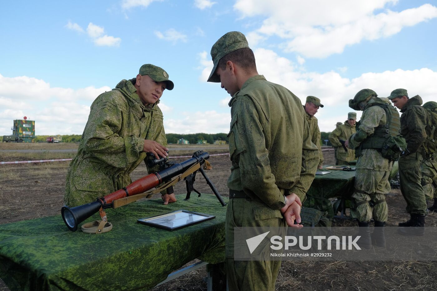 Military exercizes in Samara