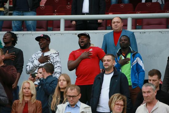 Football. Russia-Ghana friendly