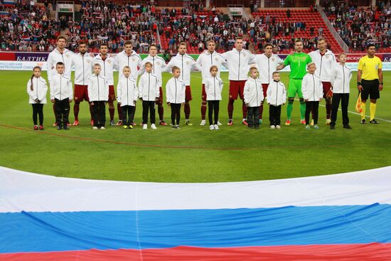 Football. Russia-Ghana friendly