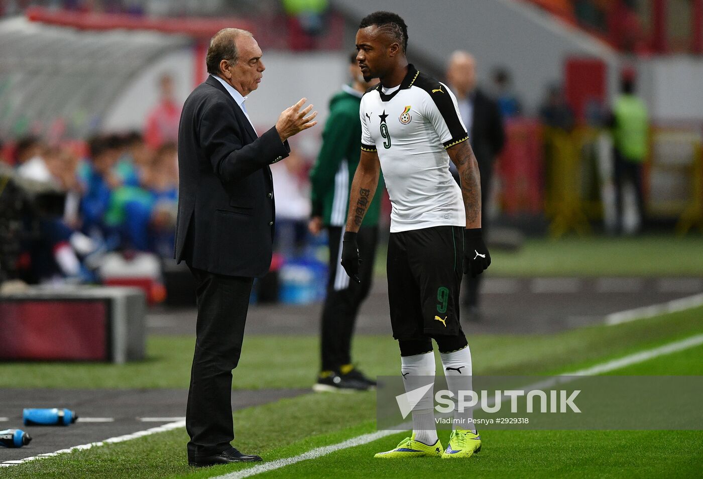 Football. Russia-Ghana friendly