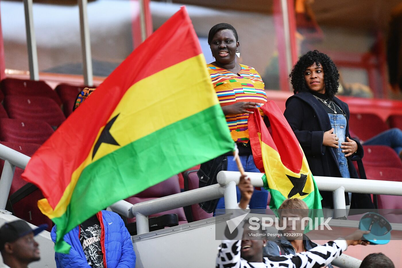 Football. Russia-Ghana friendly