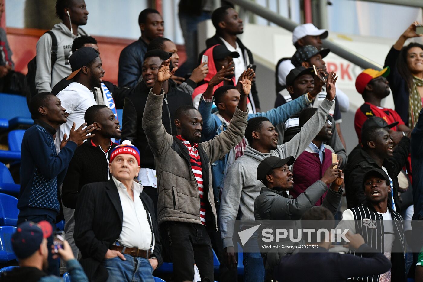 Football. Russia-Ghana friendly