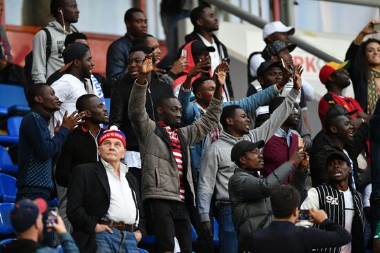 Football. Russia-Ghana friendly