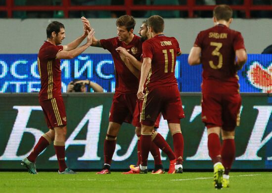 Football. Russia-Ghana friendly