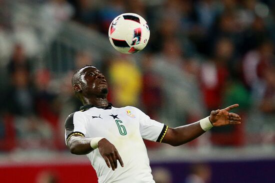 Football. Russia-Ghana friendly