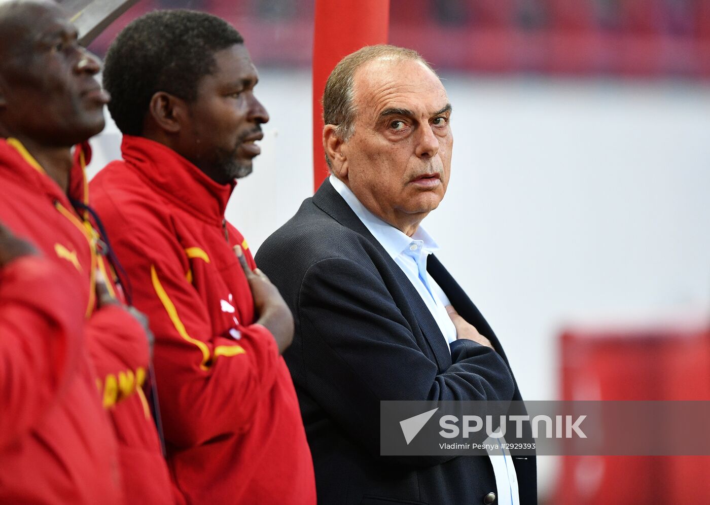 Football. Russia-Ghana friendly