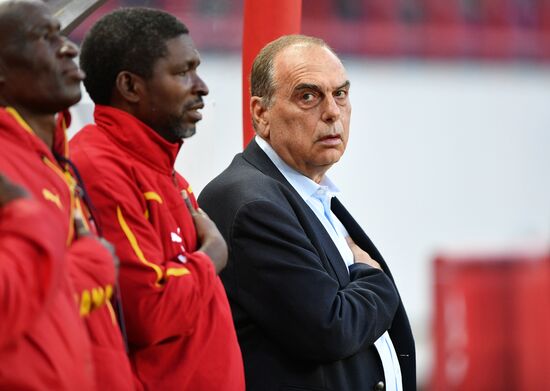 Football. Russia-Ghana friendly