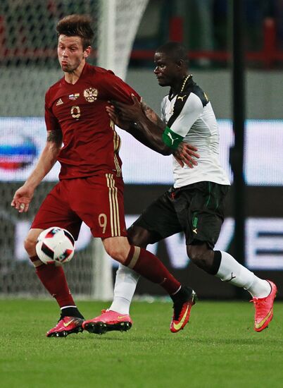Football. Russia-Ghana friendly match