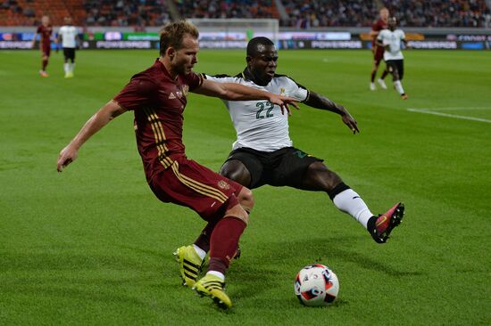 Football. Russia-Ghana friendly