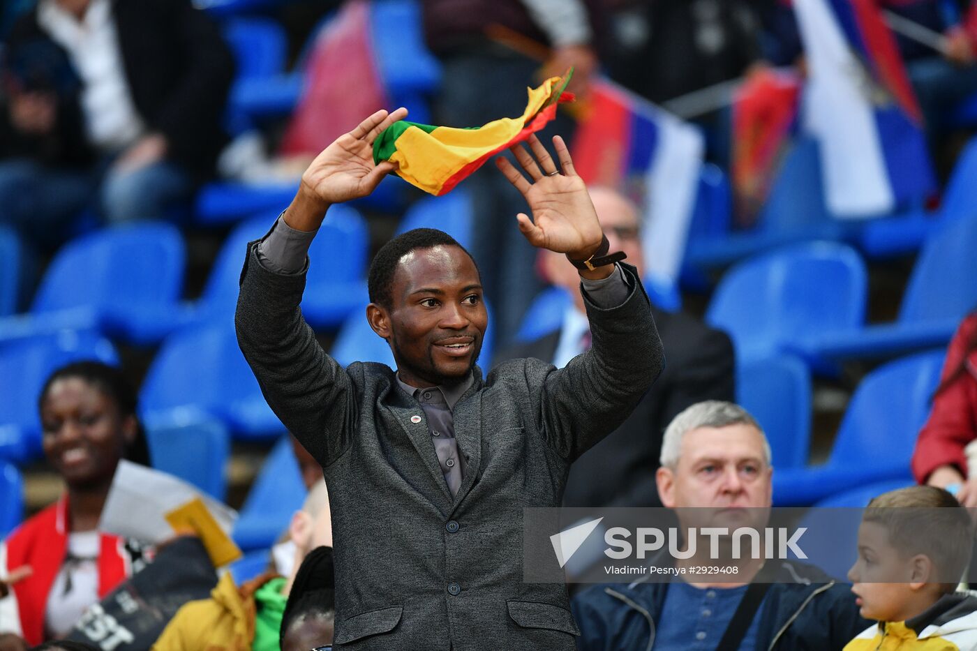 Football. Russia-Ghana friendly