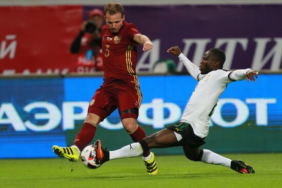 Football. Russia-Ghana friendly