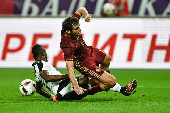 Football. Russia-Ghana friendly