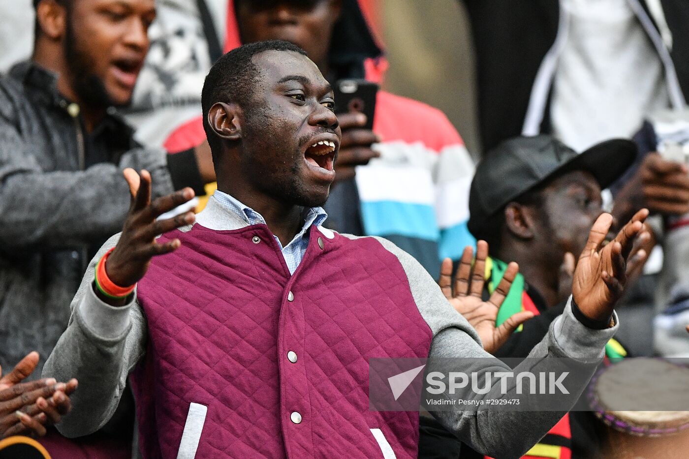 Football. Russia-Ghana friendly