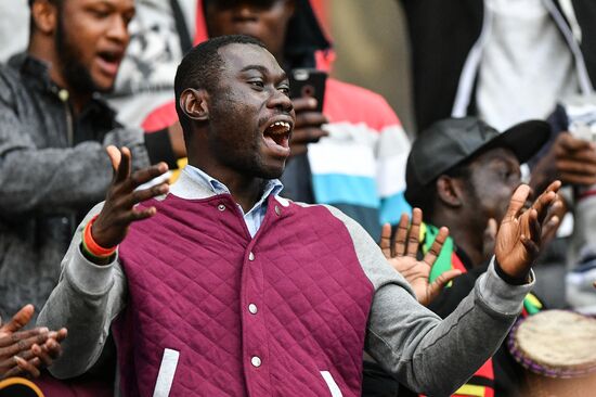 Football. Russia-Ghana friendly