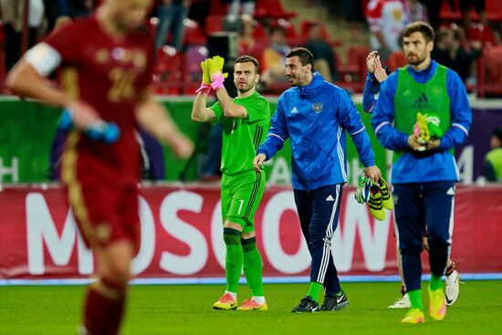 Football. Russia-Ghana friendly