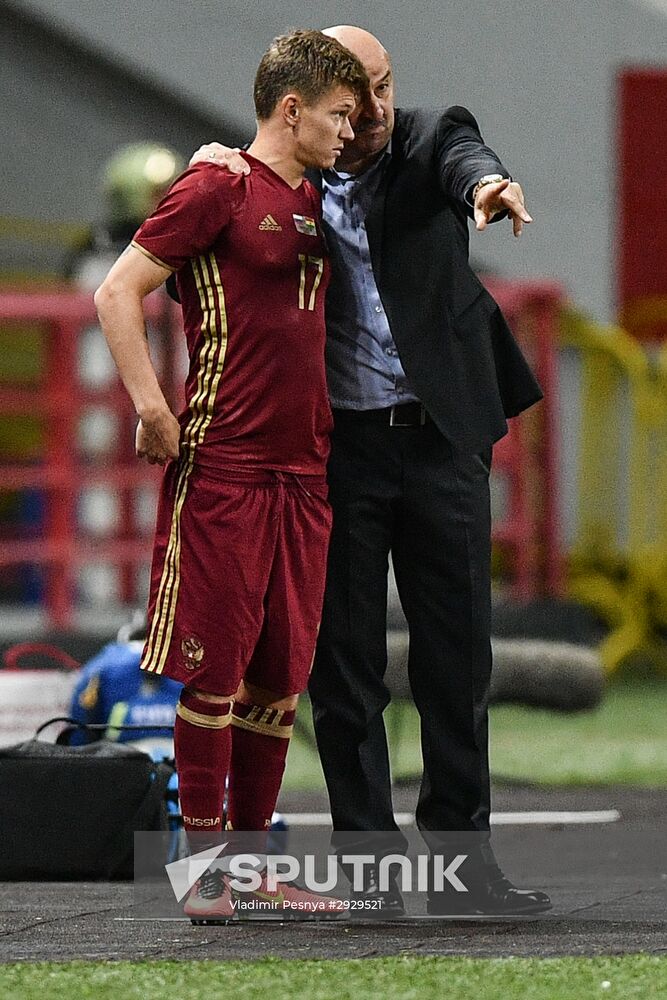 Football. Russia-Ghana friendly match