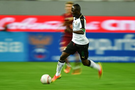 Football. Russia-Ghana friendly