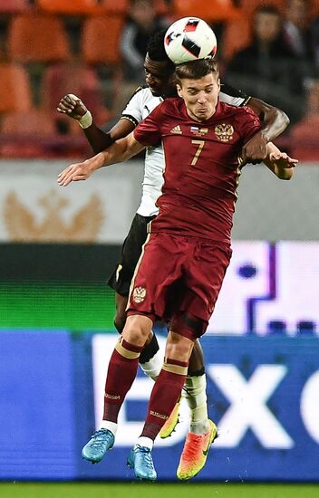 Football. Russia-Ghana friendly match