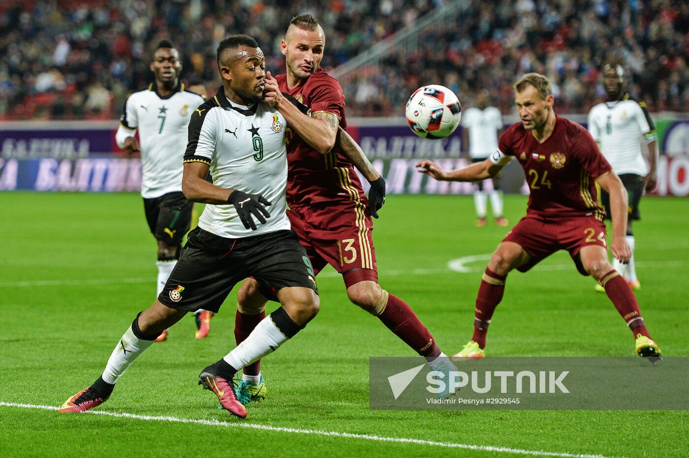 Football. Russia-Ghana friendly