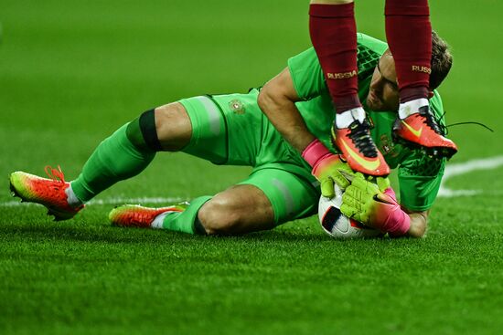 Football. Russia-Ghana friendly