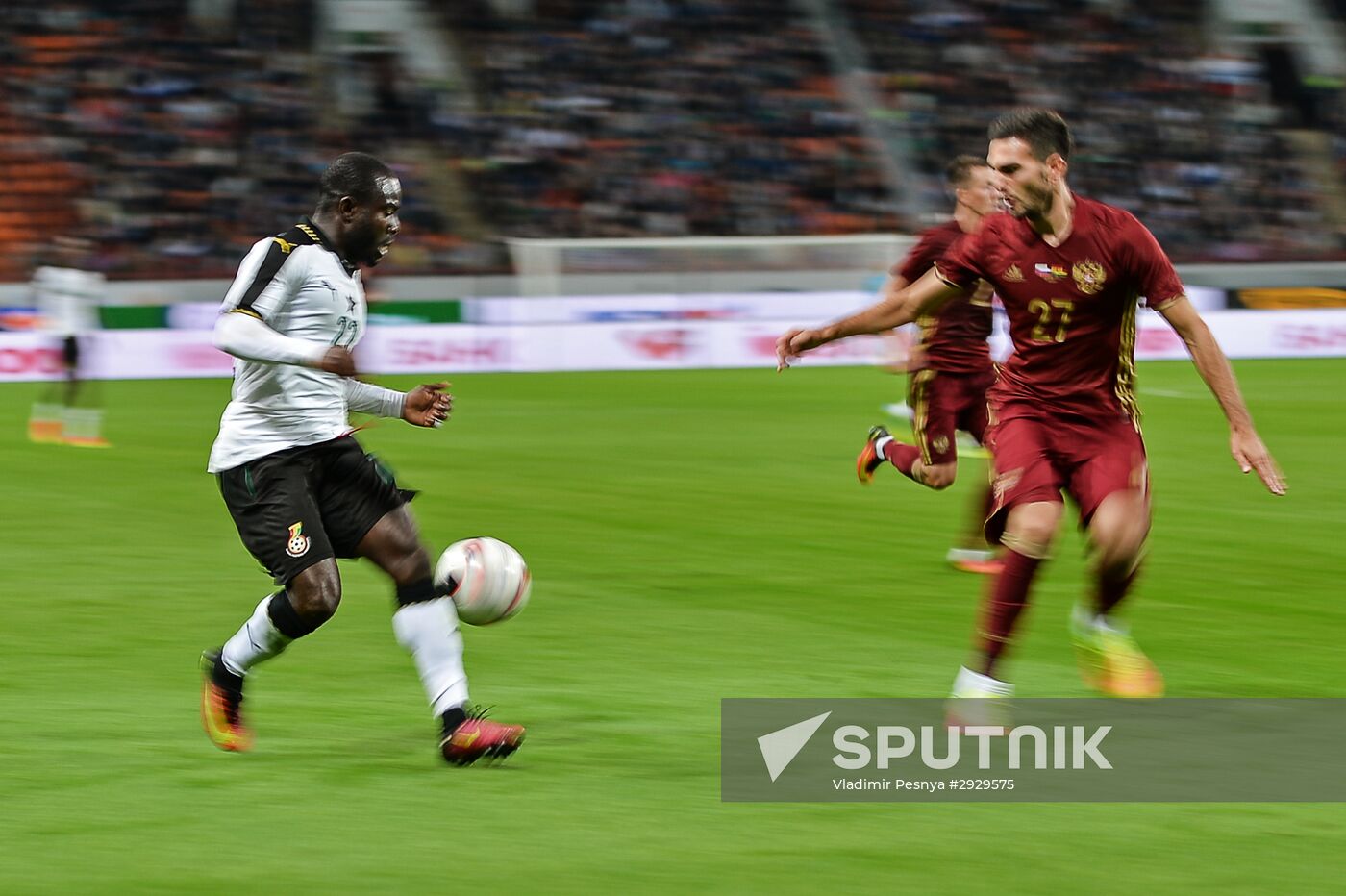 Football. Russia-Ghana friendly