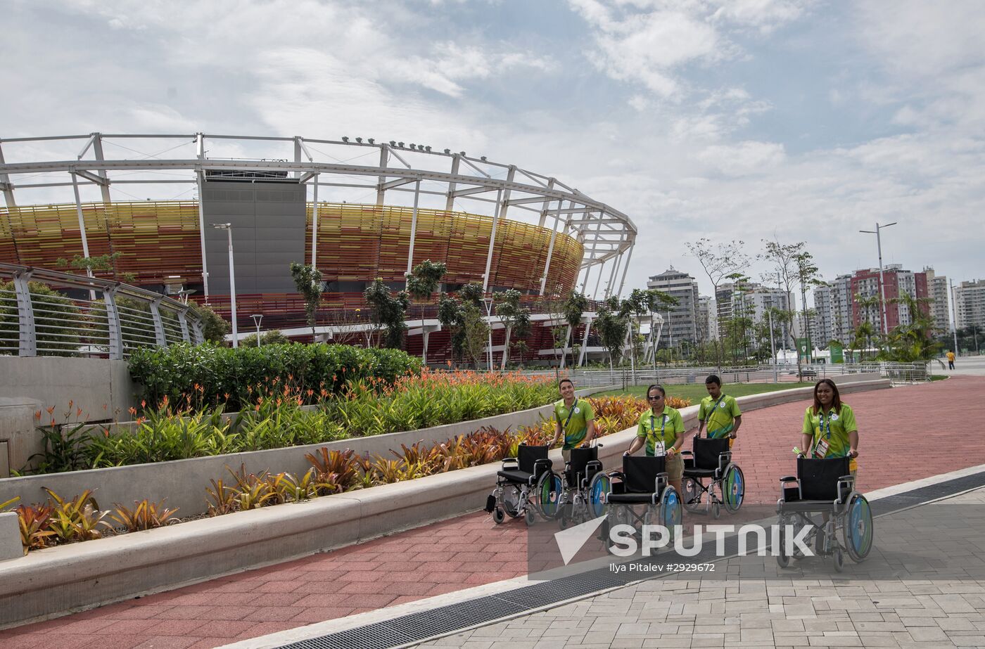 Preparations for Paralympic Games in Rio de Janeiro