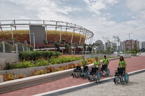 Preparations for Paralympic Games in Rio de Janeiro