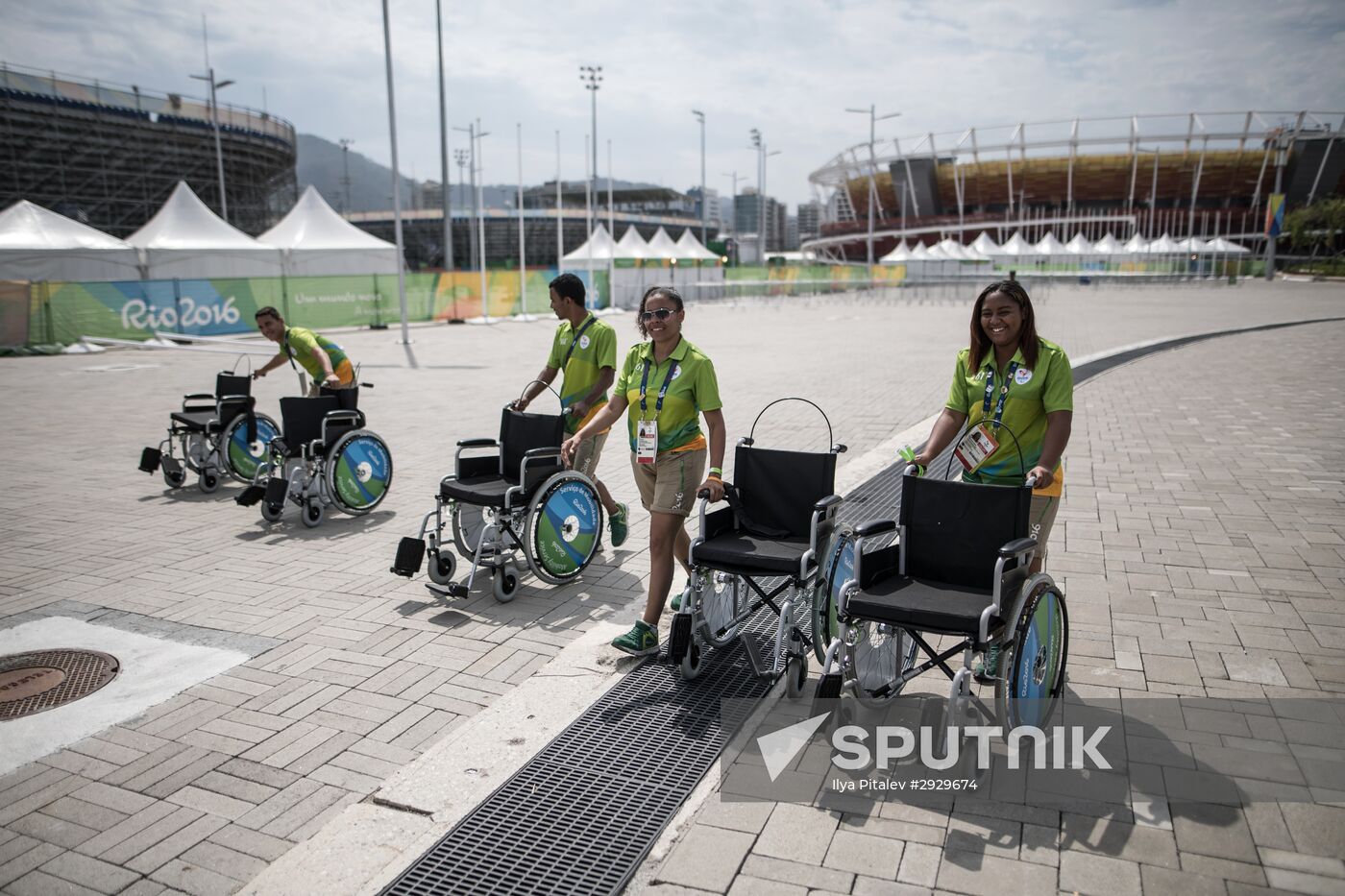 Preparations for Paralympic Games in Rio de Janeiro