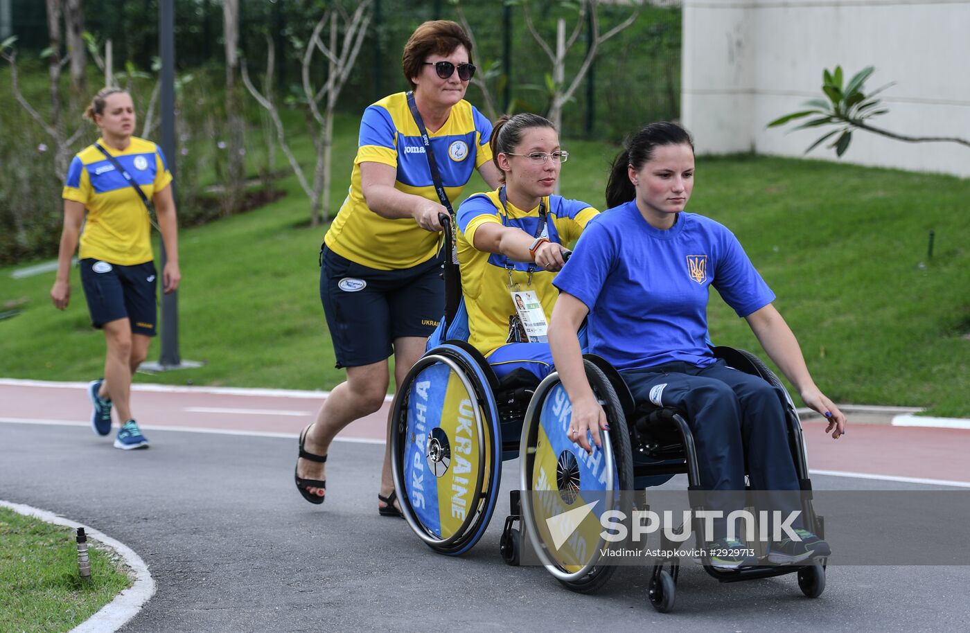 Preparations for Paralympic Games in Rio de Janeiro