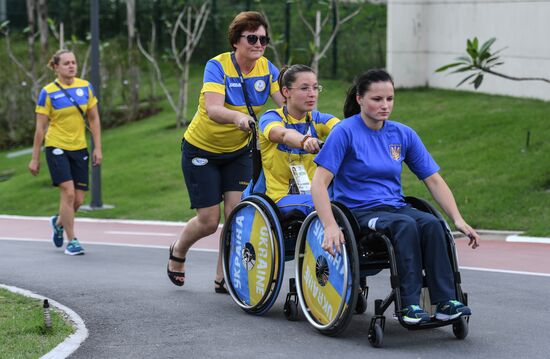 Preparations for Paralympic Games in Rio de Janeiro